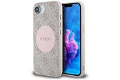 Puhelin - Kannet ja kotelot - GUESS 4G Circle Classic Logo MagSafe case for iPhone 16e - pink - 3666339454067