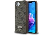 Puhelin - Kannet ja kotelot - GUESS 4G Ring Triangle Logo MagSafe iPhone 16e Case - Brown - 3666339453428