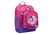 Lisätarvikkeet kouluun - LEGO ® FRIENDS®, HYVÄT FIILIKSET reppu ja lounaslaukku 2 kpl setti - 20386-2710