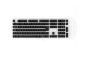 Näppäimistöt - Ducky Black Double-Shot PBT Keycap Set - ISO - Black - DKSA115-FIPDANNO2