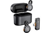 Mikrofonit - Hollyland LARK M2S Duo Wireless Lavalier Microphone with USB-C Plug Duo - Space Gray - 6302 DUO