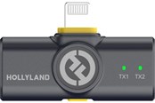 Mikrofonit - Hollyland LARK M2 Lightning Receiver - Shine Charcoal - HL-6301-RX-LIGHTNING