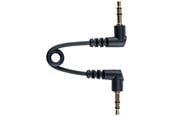 Mikrofonit - Hollyland 3.5mm TRS to 3.5mm TRS Cable (2.8-inch) for Lark Max 2 - HL-TRS03