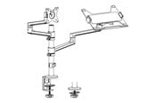 Näytön kiinnitys - ICY BOX IB-MS622-T mounting kit - for LCD display / notebook - IB-MS622-T
