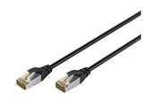 Verkkokaapelit - DIGITUS patch cable - 2 m - black - Musta - DK-1644-A-020-OD