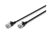 Verkkokaapelit - DIGITUS patch cable - 1.5 m - black - Musta - DK-1632-A-015S-BL-10