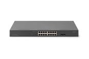 Kytkimet - DIGITUS - switch - 19" 2 Uplink ports - 16 ports - unmanaged - DN-95347-2