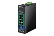 Kytkimet - TRENDnet TI-PG103I - Version V1 - switch - industrial L2 24-57V - 10 ports - Managed - TAA Compliant - TI-PG103I