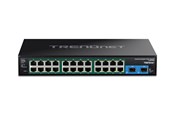 Kytkimet - TRENDnet TI-RP262 - Version v1.0R - switch - hardened industrial - 26 ports - rack-mountable - TAA Compliant - TI-RP262