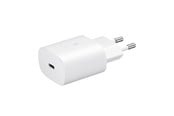 Puhelin - Adapterit & Laturit - Samsung 25W USB-C Wall Charger Replacement Pack - White (EP-TA800EWE) - GP-PTU021SOAWQ