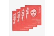 Kasvojen hoito - Rodial Dragon's Blood Hyaluronic Jelly Face Mask Pack of 4 - 5061035320346
