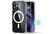 Puhelin - Kannet ja kotelot - ESR Classic Hybrid MagSafe + Tempered Glass Set for iPhone 17 - Clear - 4894240288566