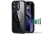 Puhelin - Kannet ja kotelot - ESR Classic Hybrid MagSafe + Tempered Glass Set for iPhone 17 - Clear Black - 4894240288580