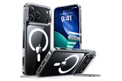 Puhelin - Kannet ja kotelot - ESR Classic Hybrid Kickstand MagSafe Case for iPhone 17 Pro Max - Clear - 4894240283264