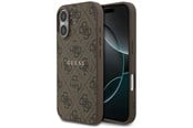 Puhelin - Kannet ja kotelot - GUESS 4G Ring Classic Logo MagSafe Case for iPhone 17 - Brown - 3666339491048