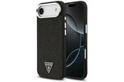 Puhelin - Kannet ja kotelot - GUESS Glitter Triangle Logo MagSafe Case for iPhone Air - Black - 3666339516802
