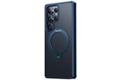 Puhelin - Kannet ja kotelot - Torras Ostand Spin Cover S25 Ultra - Dark Blue - X00FX2284