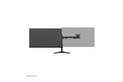 Näytön kiinnitys - Neomounts DS45-600BL2 mounting kit - full-motion - for 2 LCD displays - black - DS45-600BL2