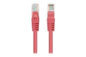 Verkkokaapelit - Lanberg patch cable - 3 m - red RAL 3017 - Punainen - PCU5-20CC-0300-R