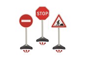 Ulkoleikit - Ecoiffier 3 Traffic Signs - 476