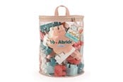 Vauva- ja taaperolelut - Ecoiffier 60 pcs bricks pink bag - BB Abrick - 7933