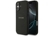 Puhelin - Kannet ja kotelot - GUESS Grained Ring MagSafe case for iPhone 17 - black - 3666339490881