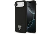 Puhelin - Kannet ja kotelot - GUESS Silicone Triangle Logo MagSafe Case for iPhone Air - Black - 3666339517120