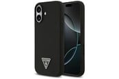 Puhelin - Kannet ja kotelot - GUESS Silicone Triangle Logo MagSafe Case for iPhone 17 - Black - 3666339517113