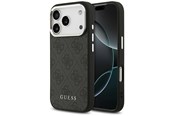 Puhelin - Kannet ja kotelot - GUESS 4G Classic Logo MagSafe case for iPhone 17 Pro - black - 3666339518738