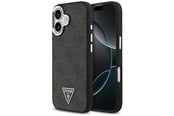 Puhelin - Kannet ja kotelot - GUESS 4G Triangle Logo MagSafe case for iPhone 17 - black - 3666339517434