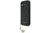 Puhelin - Kannet ja kotelot - GUESS 4G Charms Collection MagSafe case for iPhone 17 - black - 3666339525460