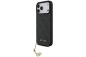 Puhelin - Kannet ja kotelot - GUESS 4G Charms Collection MagSafe case for iPhone 17 Pro Max - black - 3666339525491