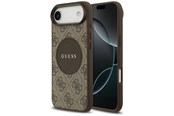 Puhelin - Kannet ja kotelot - GUESS 4G Circle Classic Logo MagSafe case for iPhone Air - brown - 3666339490010