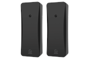 Smart Home - Älykoti - Deltaco SMART HOME Anturit 2-pack suurelle sääasemalle, musta - SH-WS05TS-2P