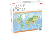 Palapelit - Tactic World Map 1000 pcs - 58263