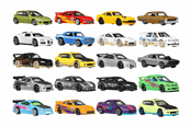 Leluautot - Hot Wheels Silver Fast & Furious 1:64, 1 pcs - assorted - HNR88