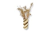 Sisustus - Simiu - HEART TWIST - Maljakko - 20 cm - Hiekka - 5714255019681