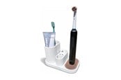 Sisustus - Simiu - DENTIA - Oral-B hammasharjan säilytys - Valkoinen marmori/savenruskea - 5714255019704