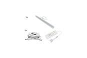 Smart Home - Älykoti - HiluX Troldtekt LED-sarja - 3 x PureLED 60 cm - 3000K - Sis. 75W TRIAC/Push-driver - 5714255012927