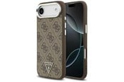 Puhelin - Kannet ja kotelot - GUESS 4G Triangle Logo MagSafe case for iPhone Air - brown - 3666339517601