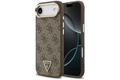 Puhelin - Kannet ja kotelot - GUESS 4G Triangle Logo MagSafe Case for iPhone Air Brown - Gold - 3666339521127