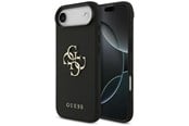 Puhelin - Kannet ja kotelot - GUESS Grained Big 4G & Classic Logo case for iPhone Air - black - 3666339524883