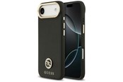 Puhelin - Kannet ja kotelot - GUESS Grained Strass Logo MagSafe case for iPhone Air - black - 3666339529758