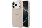 Puhelin - Kannet ja kotelot - GUESS Peony Hot Stamp MagSafe Case for iPhone 17 Pro - Pink - 3666339519858