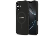 Puhelin - Kannet ja kotelot - GUESS Saffiano Classic Logo MagSafe case for iPhone 17 - black - 3666339492373
