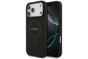Puhelin - Kannet ja kotelot - GUESS Saffiano Classic Logo MagSafe Case for iPhone 17 Pro Max - Black - 3666339492403