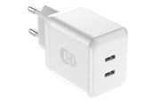 Puhelin - Adapterit & Laturit - UPSTRÖM CIRKULÄR 35W Dual USB-C GaN Charger - GC350