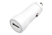 Puhelin - Adapterit & Laturit - Vivanco Teccus 10W Fast Car Charger 2.1A - White - 4008928626803