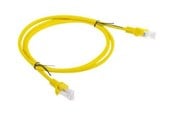 Verkkokaapelit - Lanberg patch cable - 1 m - yellow RAL 1028 - Keltainen - PCU6-10CC-0100-Y