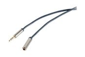 Audiokaapelit - shiverpeaks Professional audio extension cable - 1.5 m - 30805-1.5-MHQ-SLIM